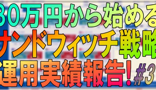 【2024/10/12更新】FX自動化できる手法「サンドウィッチ戦略」の収益報告！年利16％相当の利益に！#松井証券FX